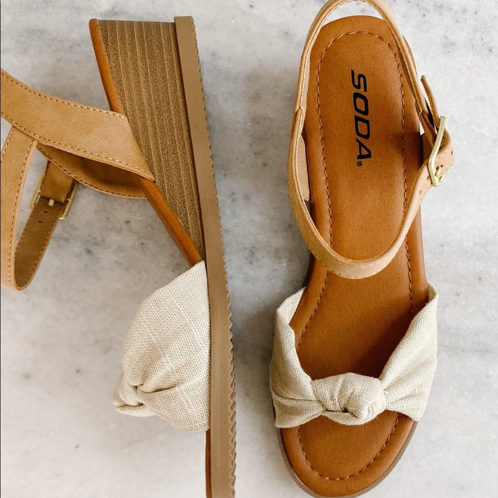 Wedged Sandal